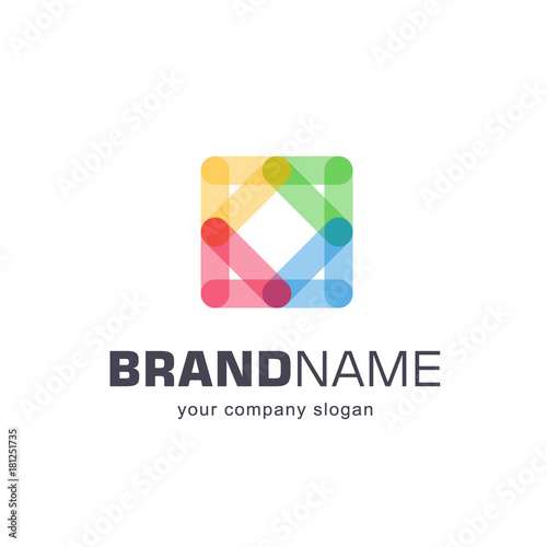 Vector logo design for business. 