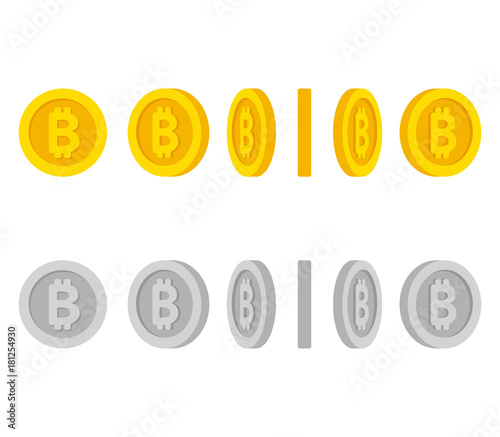 Bitcoin coins rotation set
