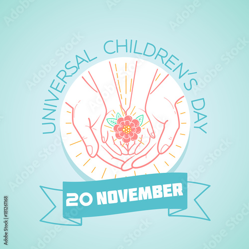 Wallpaper Mural 20 november Childrens Day  flower Torontodigital.ca