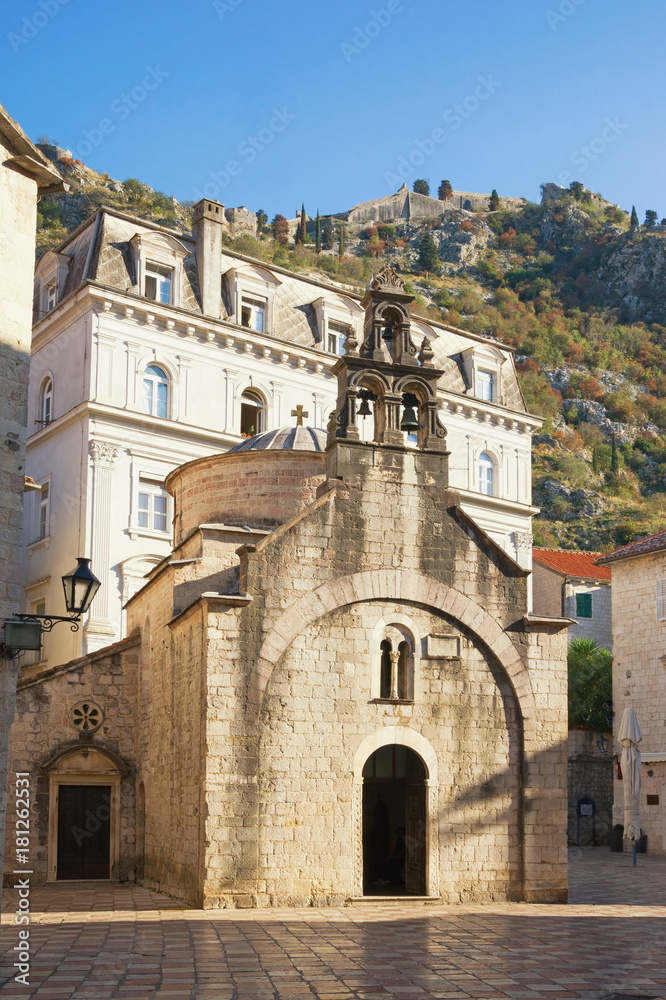 Church of St Luke in Old Town of Kotor, Montenegro