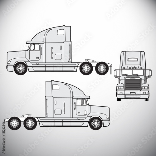 Automobile.Template for graphic design