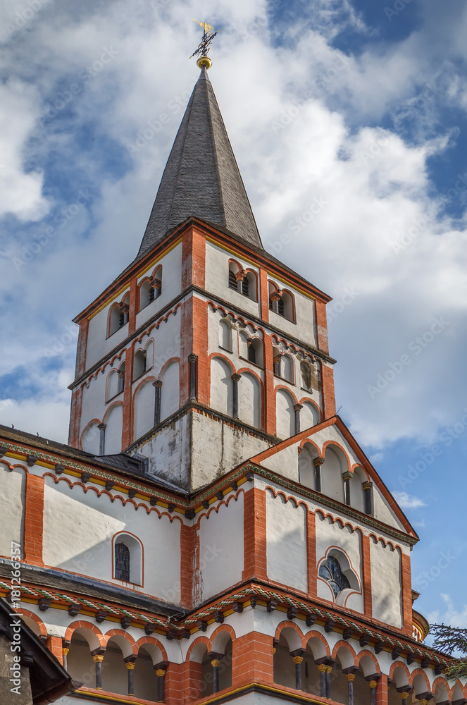 Obraz premium Doppelkirche Schwarzrheindorf, Bonn, Germany