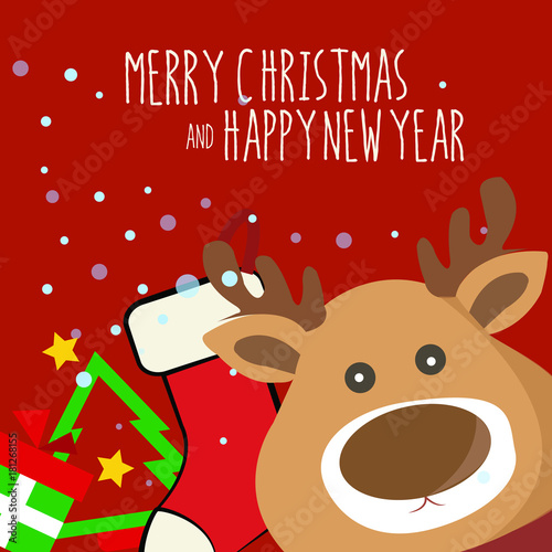 Christmas Greeting Vector