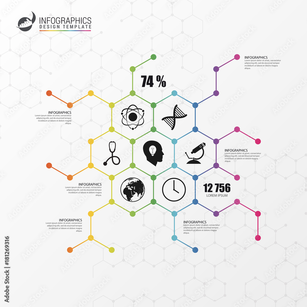 Thin line flat element for infographic. Template for diagram Thin line flat element for infographic. Template for diagram