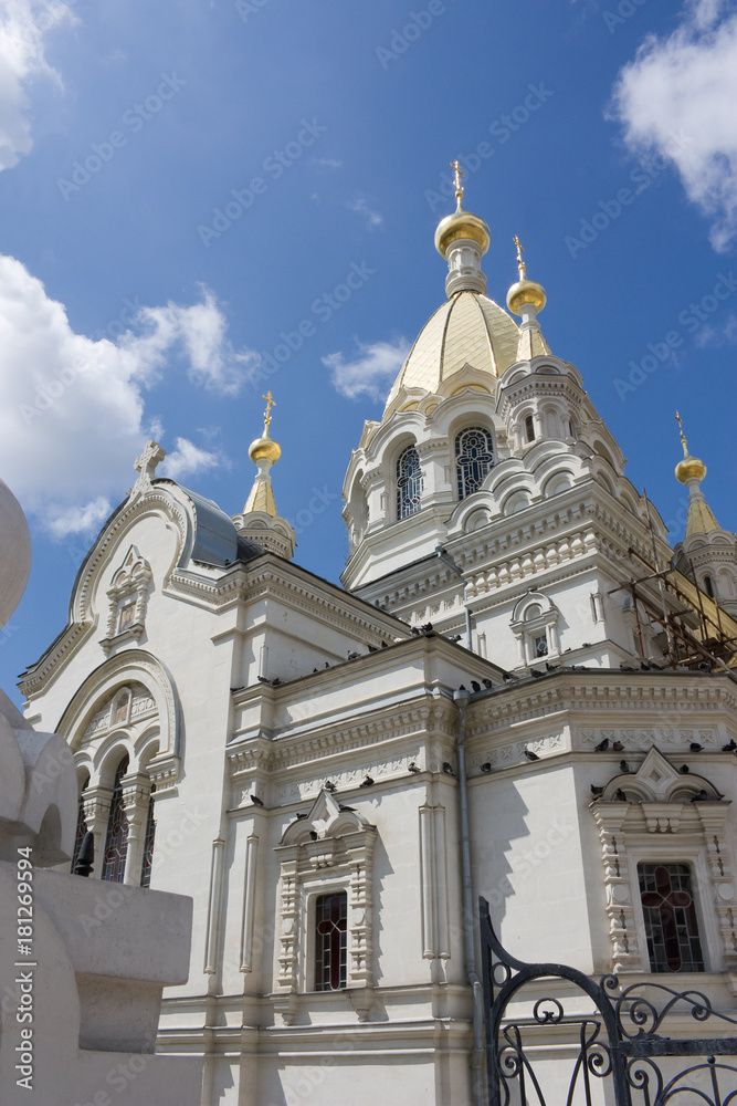St. Basil's Cathedral in Sevastopol in the Crimea