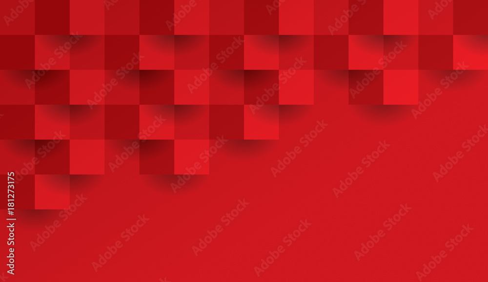 Red abstract background.