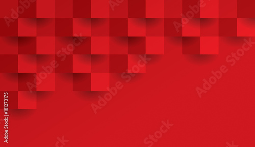Red abstract background.