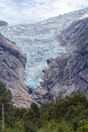 Gletscher Briksdalsbreen Norwegen