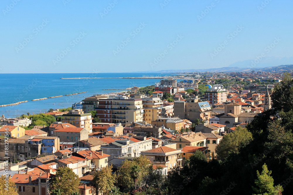 Town of Grottammare, Marche, Italy