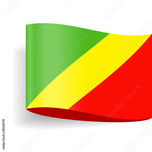 Free Download Congo Flag Vector Label Tag Icon - GFXLoad