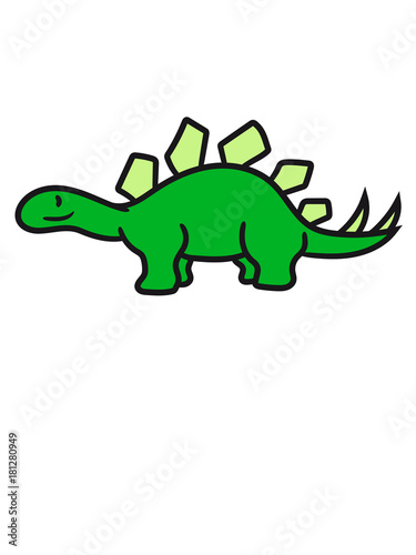 stegosaurus s     niedlich klein kinder gro   comic cartoon dinosaurier saurier dino