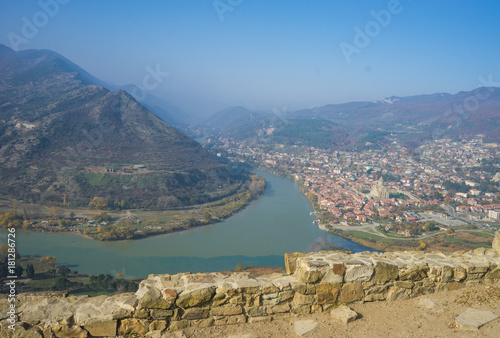 Famous Jvari monastery photo