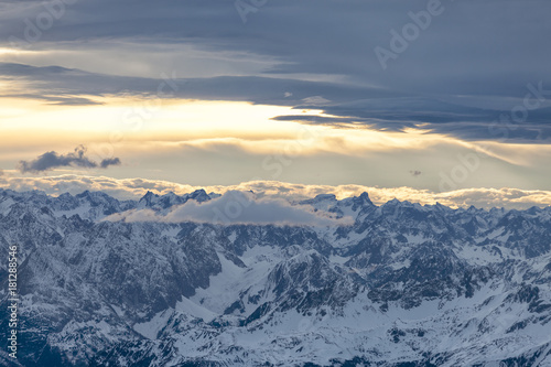 Alps in Austrian, aerial view © FotoKachna