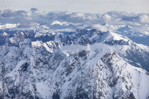 Alps in Austrian, aerial view © FotoKachna