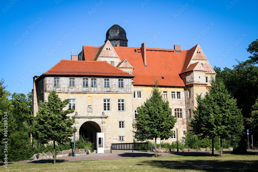 Schlosspark mit Schloss Köthen