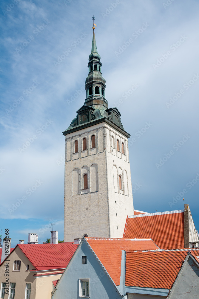 St. Olaf’s Church or St. Olav's Church (Estonian: Oleviste kirik) in Tallinn, Estonia