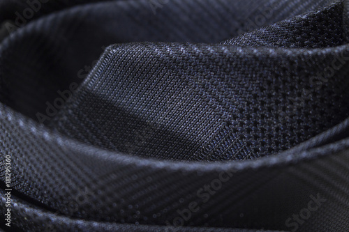 Fotografija exquisite presentable dark blue tie