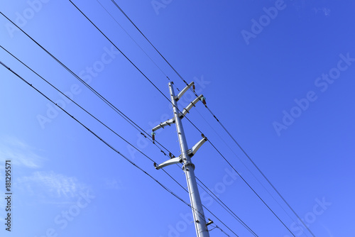 High pressure line and high voltage line