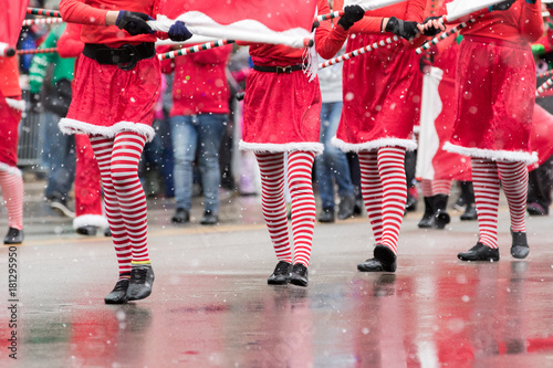 Obraz na plátně Christmas parade