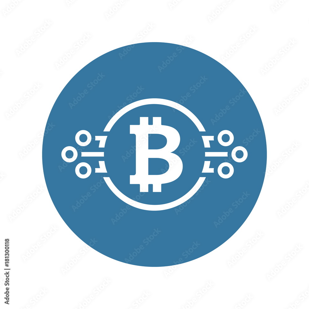 Bitcoin Cryptocurrency Icon. Bitcoin Cryptocurrency Icon.