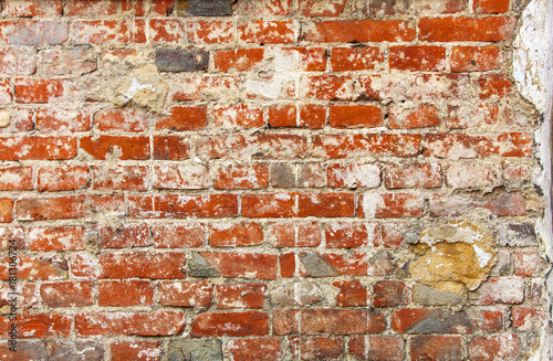 Old Brick wall background or texture.