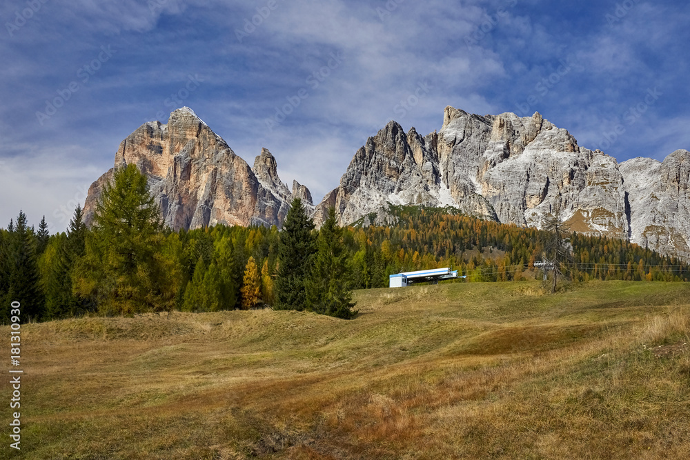Fototapeta premium Passo Falzarego. Dolomitos , Italy