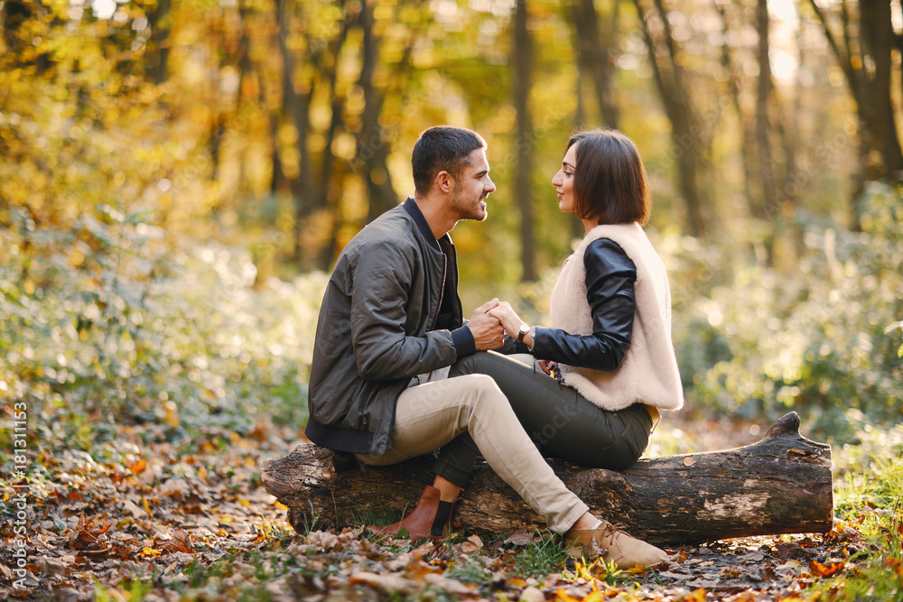 couple in the park couple in the park