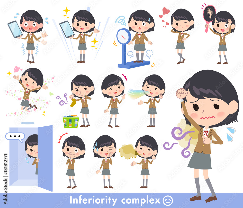 school girl Brown Blazer_complex school girl Brown Blazer_complex