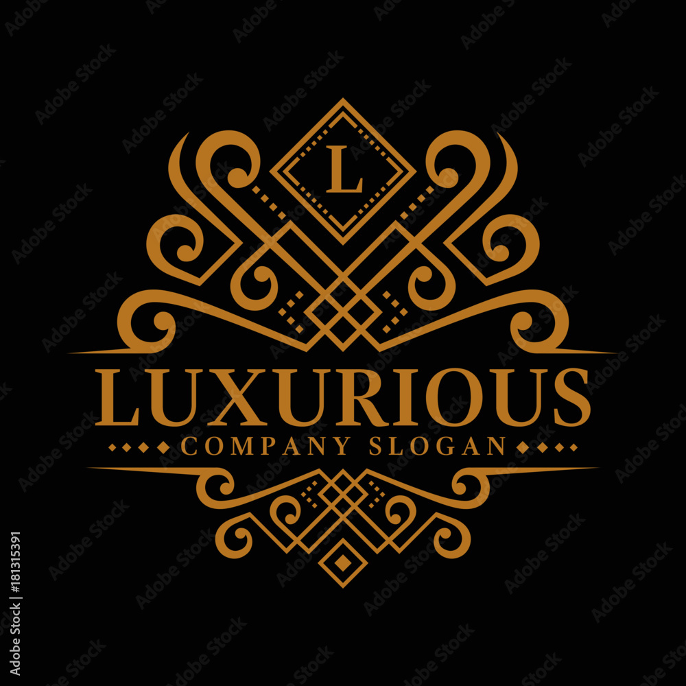 Obraz premium Letter L - Luxurious Logo Template