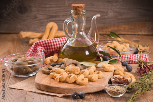 Obraz na plátně Italian taralli.