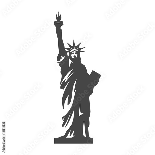 Statue of Liberty icon - Illustration 