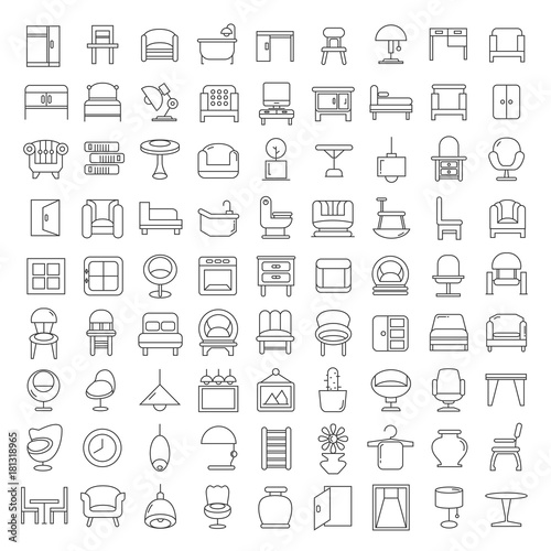 home furniture icons