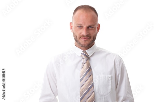 Close-up portrait of handsome businessman © nyul