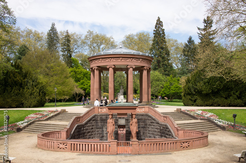 Elisabethenbrunnen im Kurpark von Bad Homburg vor der Höhe, Hessen photo