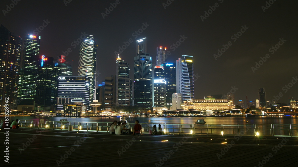 シンガポール　摩天楼