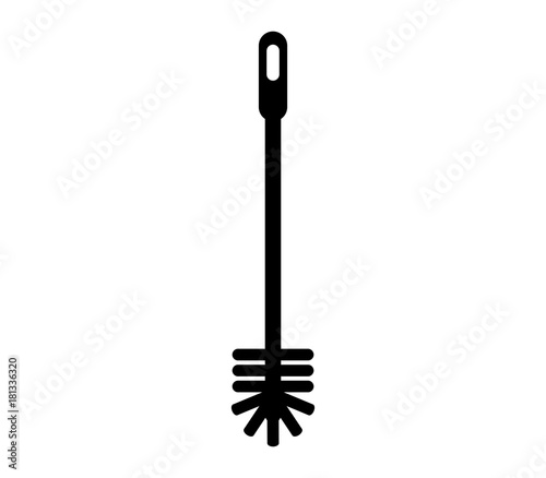 toilet brush icon