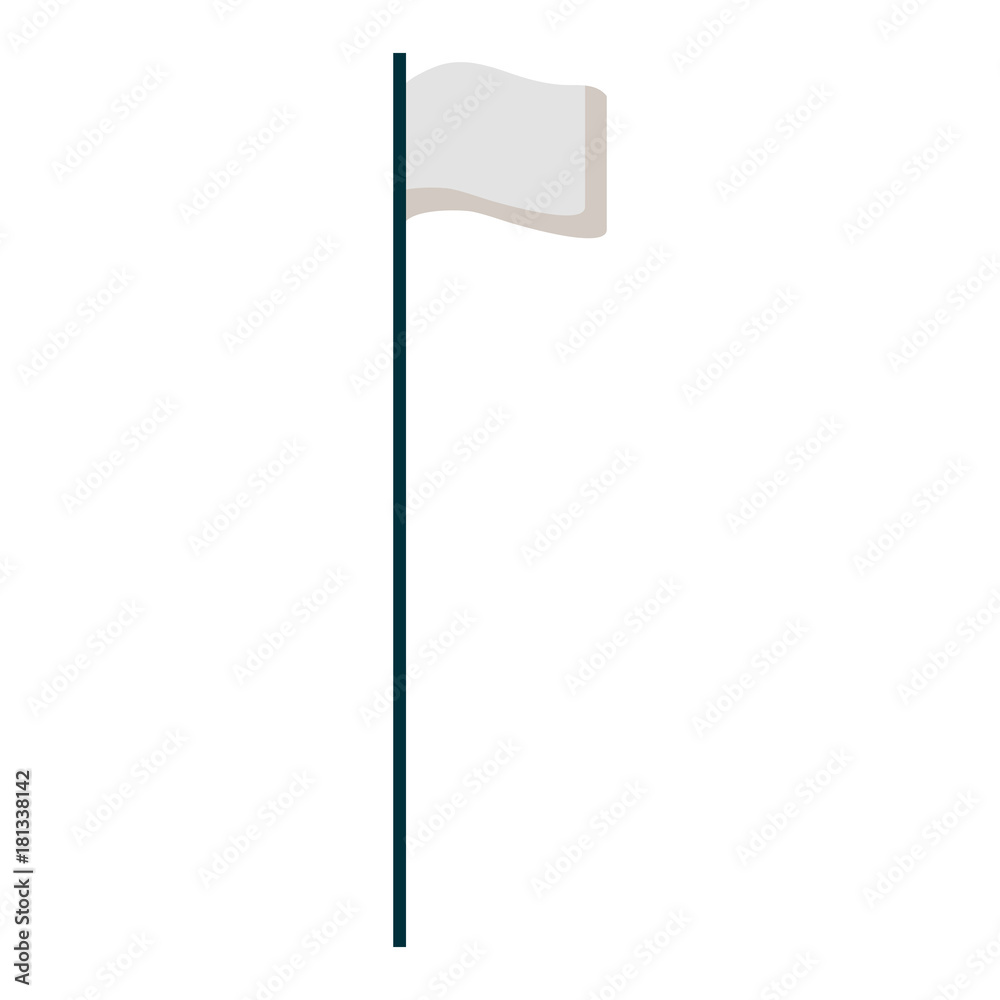 pointer flag isolated icon pointer flag isolated icon