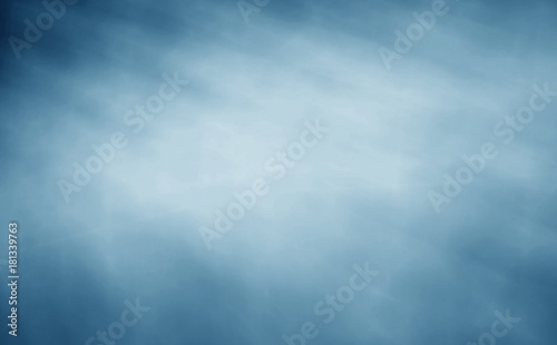 Storm abstract background blue depth template design
