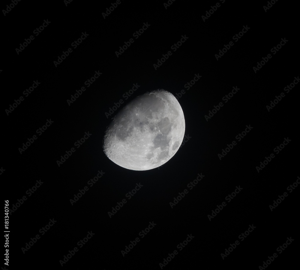 Waxing Gibbous Moon 30 October 2017 Waxing Gibbous Moon 30 October 2017