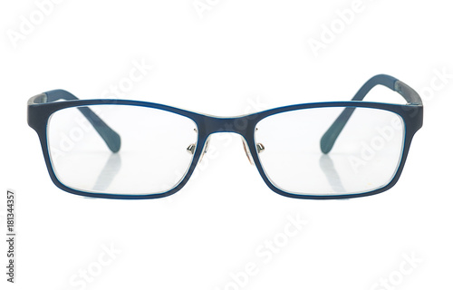 Fashion glasses isolated