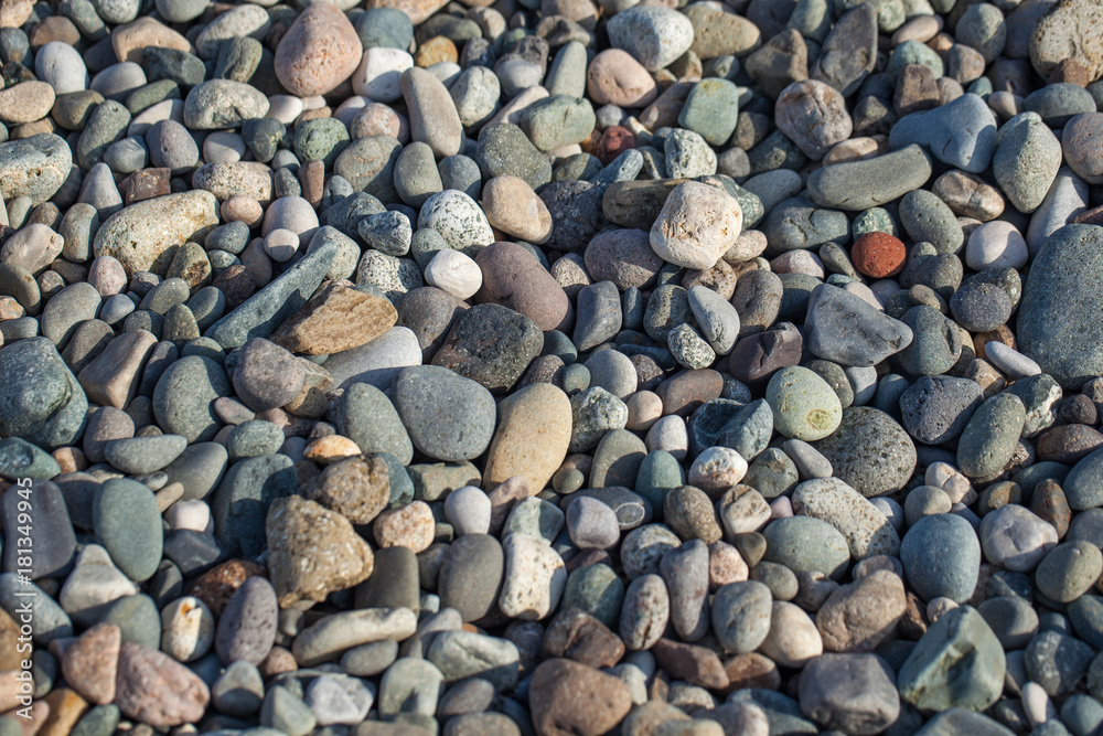 Nature background from gray sea pebbles, texture Nature background from gray sea pebbles, texture