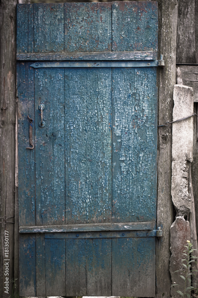 Rural old door