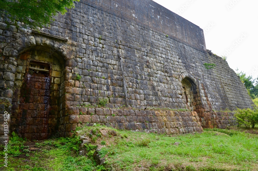 日本 愛媛県 新居浜市 マイントピア別子 東平ゾーン Japan Shikoku Ehime Niihama Besshi copper mine ruin