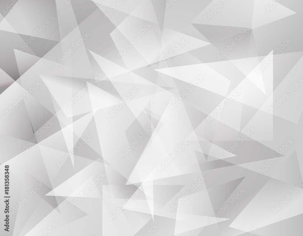 Vector of abstract white grometric background