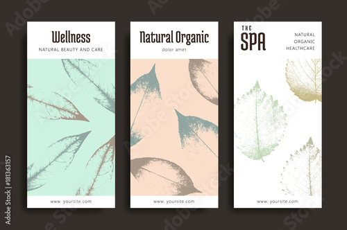 Spa creative cards