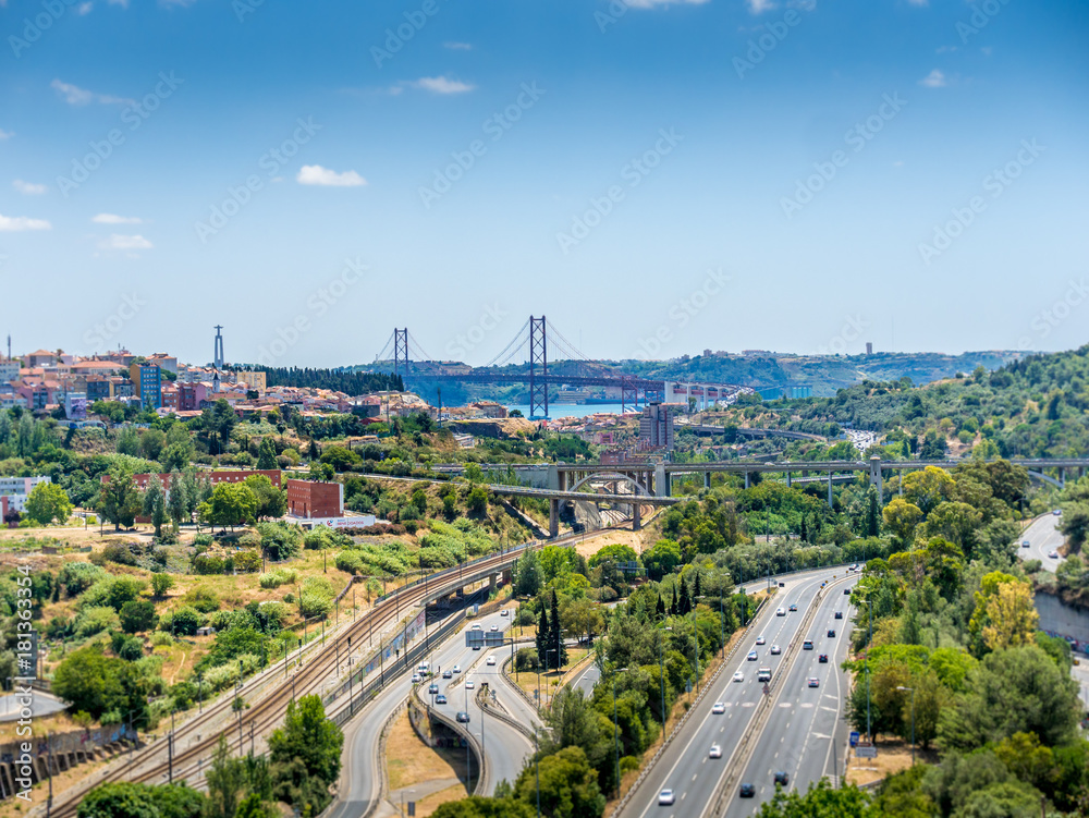 Lisbon city view IV