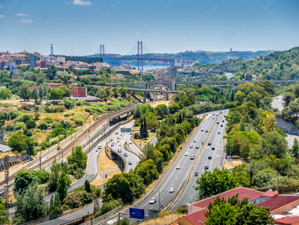 Lisbon city view III