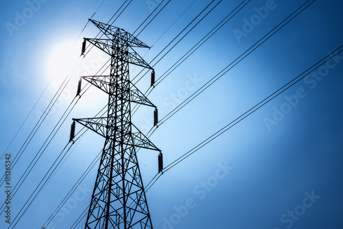 High voltage post or High voltage tower