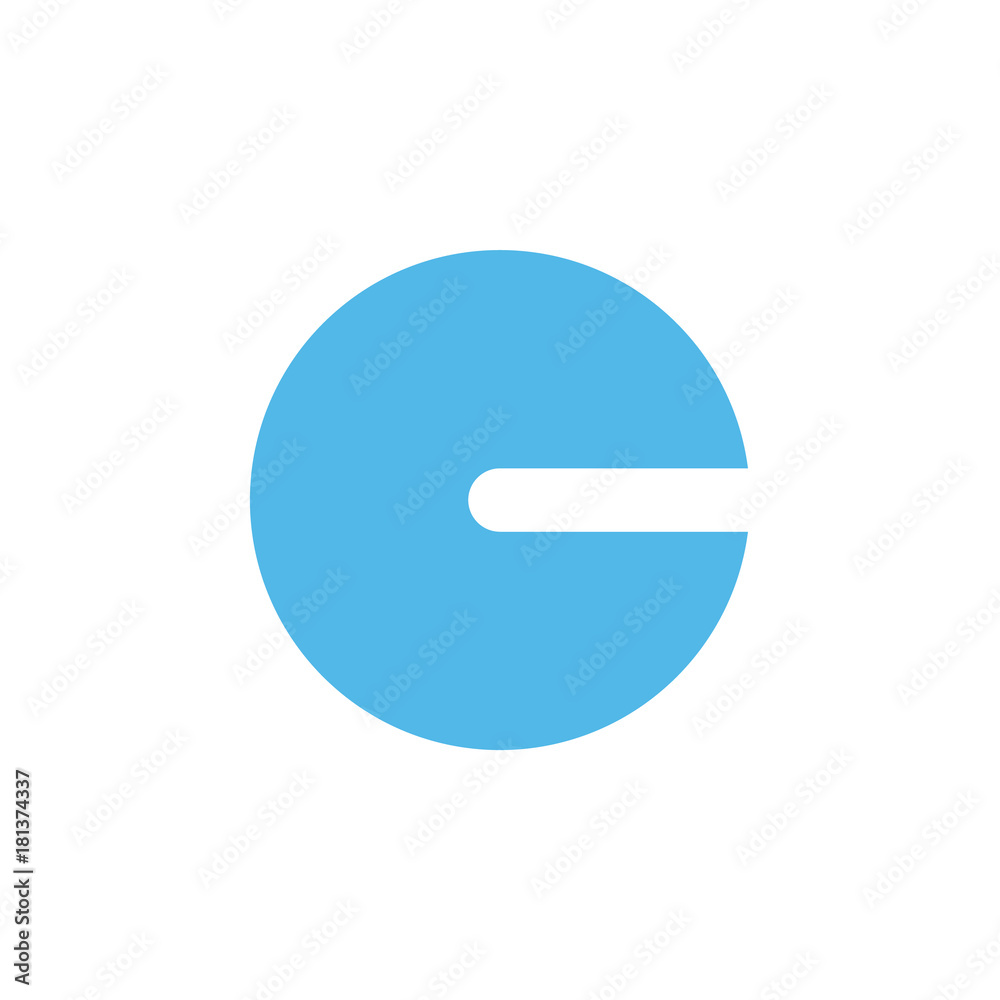 round circle shape style icon logo vector round circle shape style icon logo vector