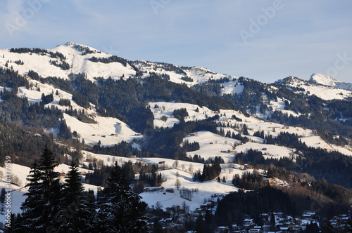 Winter town. Tyrol, Austria